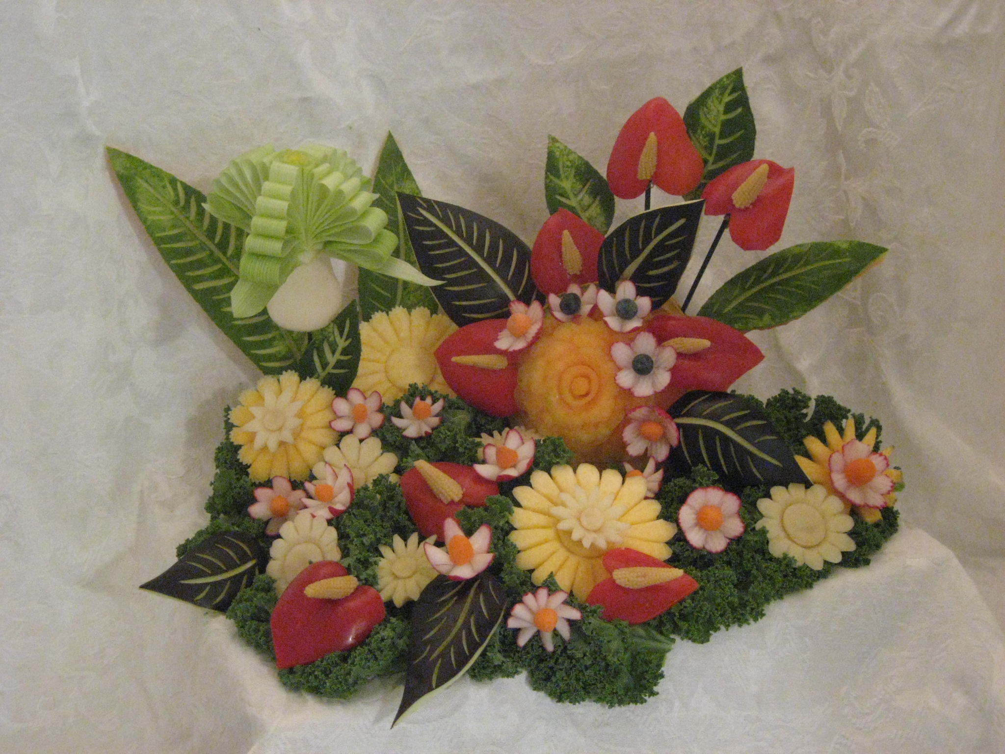 Liz's Veggie & Fruit edible arrangement